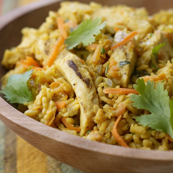 Curried Chicken & Rice Picture