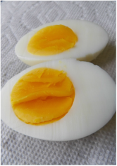 Hard Boiled Egg with Hard Yoke