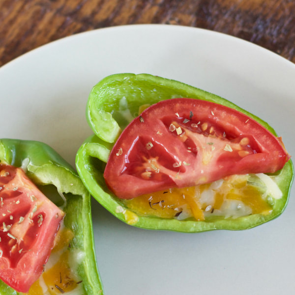 Bell Pepper Pizzas Photo