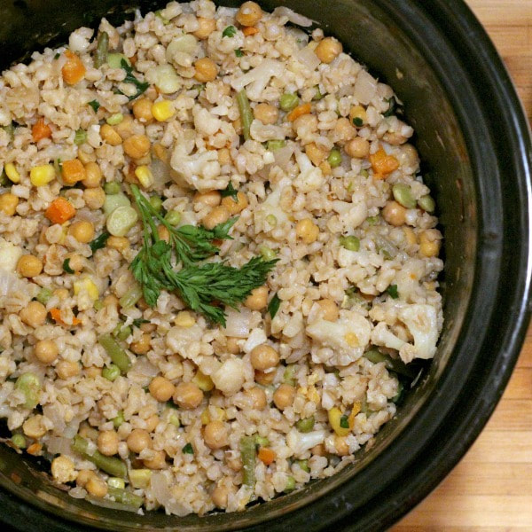 One Pot Chickpea Barley 