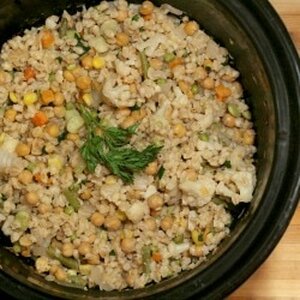 One Pot Chickpea Barley