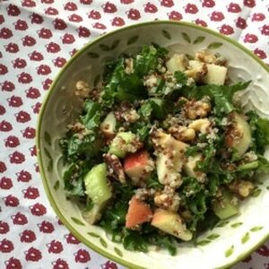 Fall Kale and Quinoa Salad