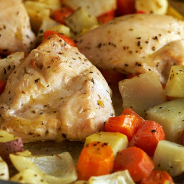 Roasted Chicken & Root Vegetables
