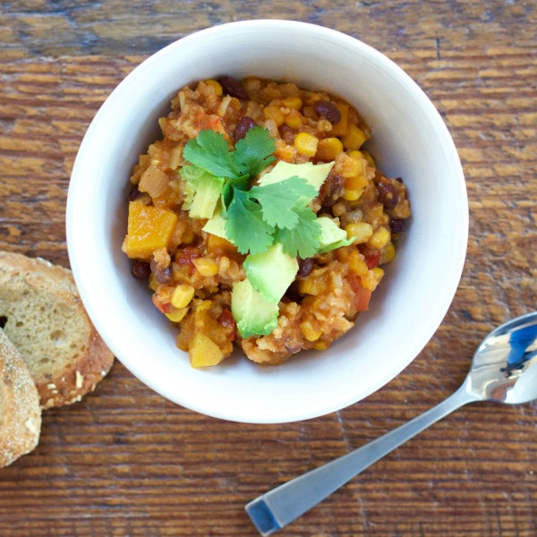 Southwestern Sweet and Spicy Chili