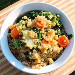 Healthy Vegetable Fried Quinoa