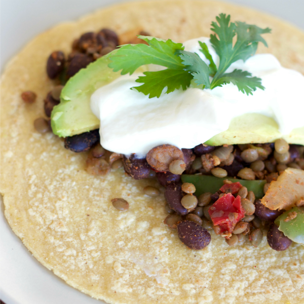 Vegetarian Tacos Picture